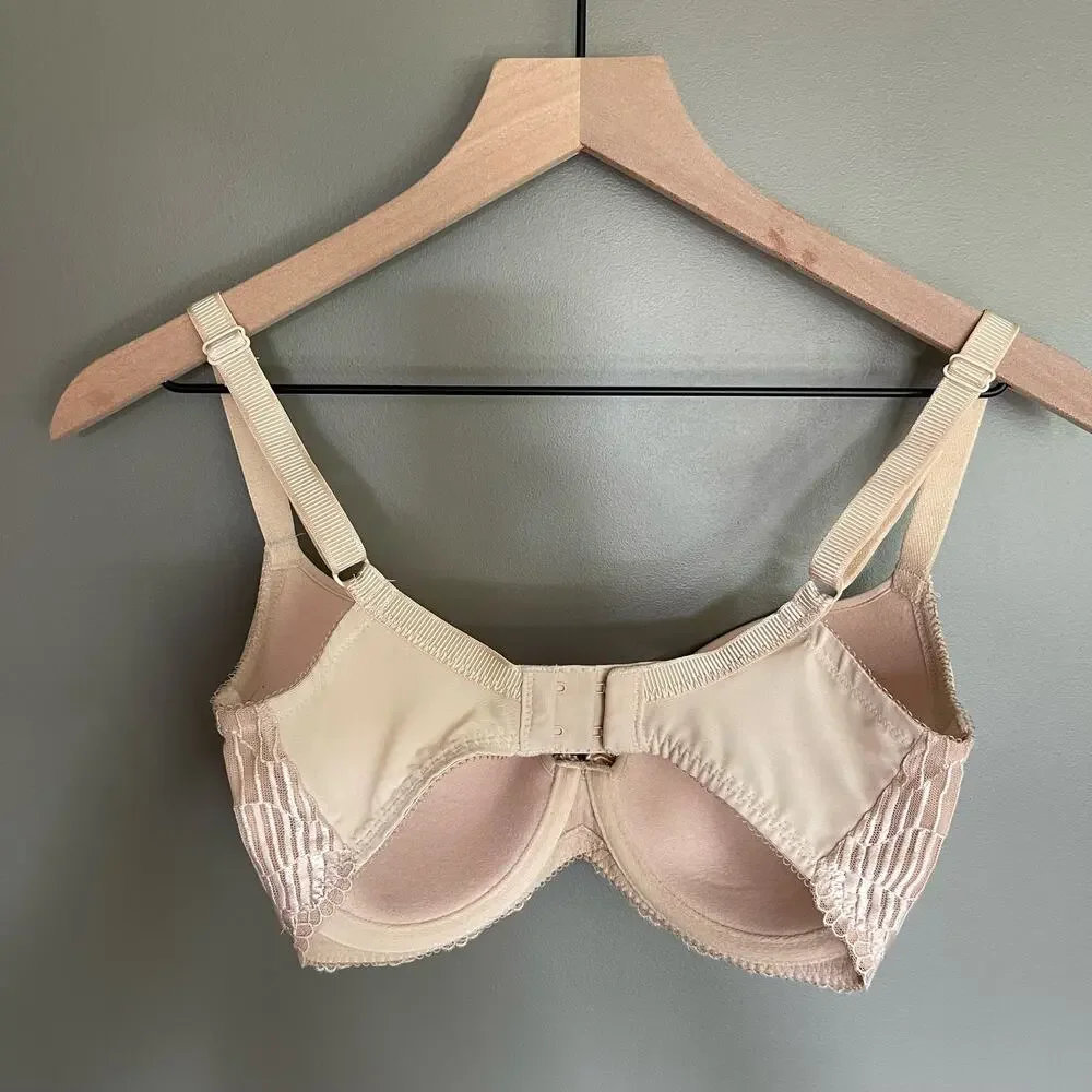 WACOAL La Femme Underwire T-Shirt Bra‎ Sand Size 30DDD Nude Tan Comfortable Lace
